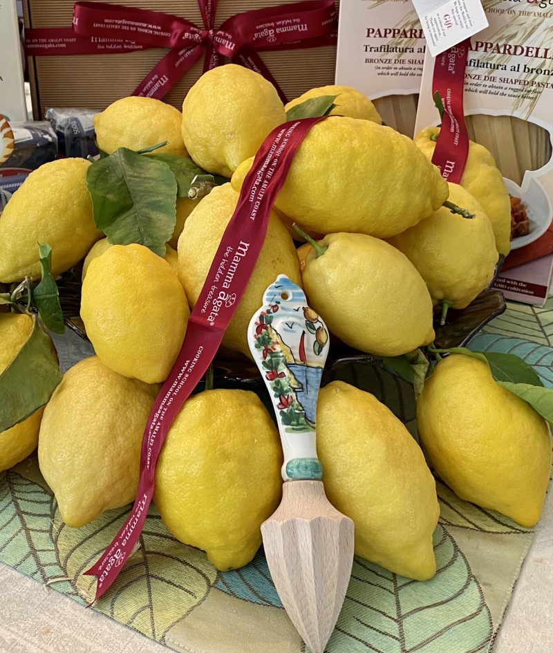 Lemon Squeezer...with sea view from Mamma Agata's Terrace