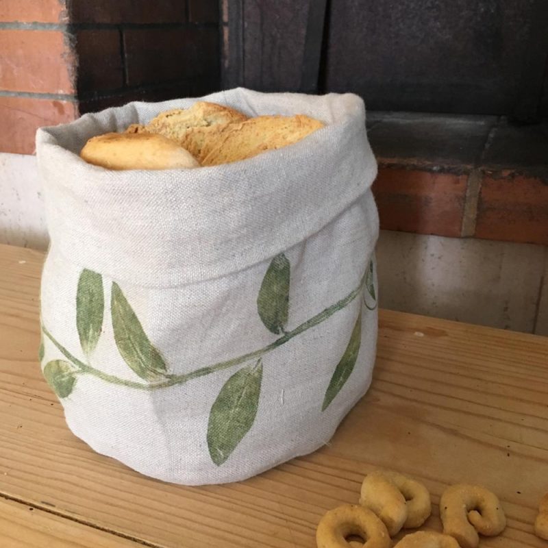 Natural Linen Bread Holder